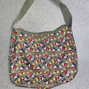 Mickey Mouse shoulder bag Olive green